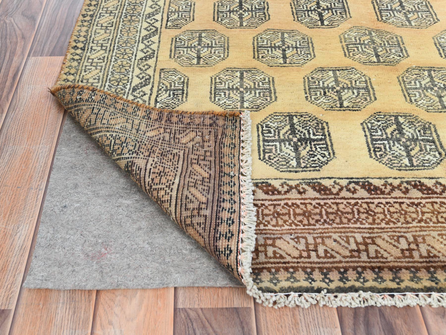 Overdyed & Vintage Rugs LUV730926